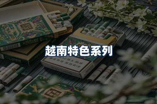 越南香烟展示